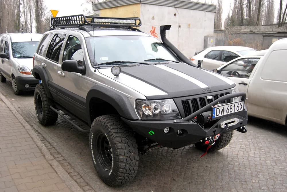 Jakie opony wybrać do jeep wj po lift 2 cale dla lepszej wydajności