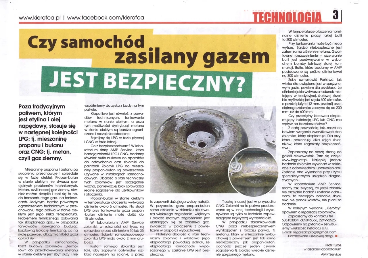 Czy do instalacji CNG można tankować LPG? Bezpieczeństwo i ryzyko