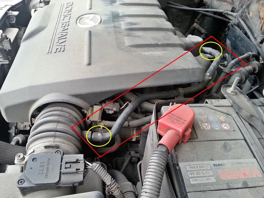 Gdzie jest odma w Mazda 6 2.0 diesel? Odkryj jej lokalizację i problemy