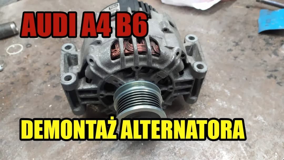 Jak bez stresu wymienić pasek alternatora w Audi A4 krok po kroku